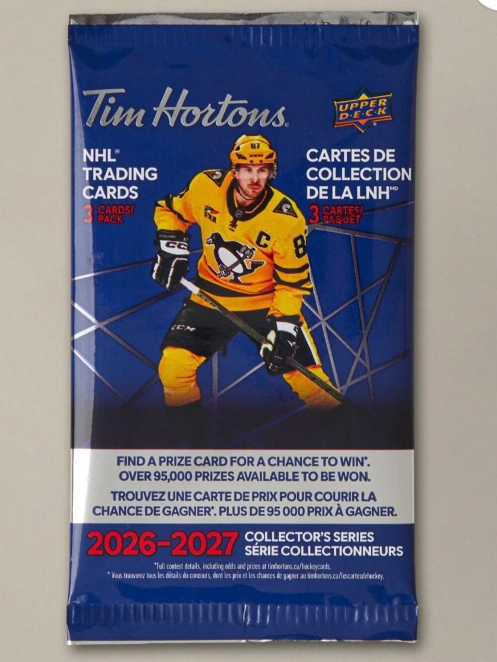 Tim Hortons 2026-2027 Upper Deck NHL Hockey Cards 10 Sealed Packs Lot